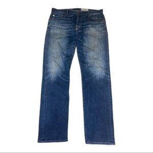AG Adriano Goldschmied The Graduate Tailored Leg Jeans Denim Mid Rise Mens 33x34